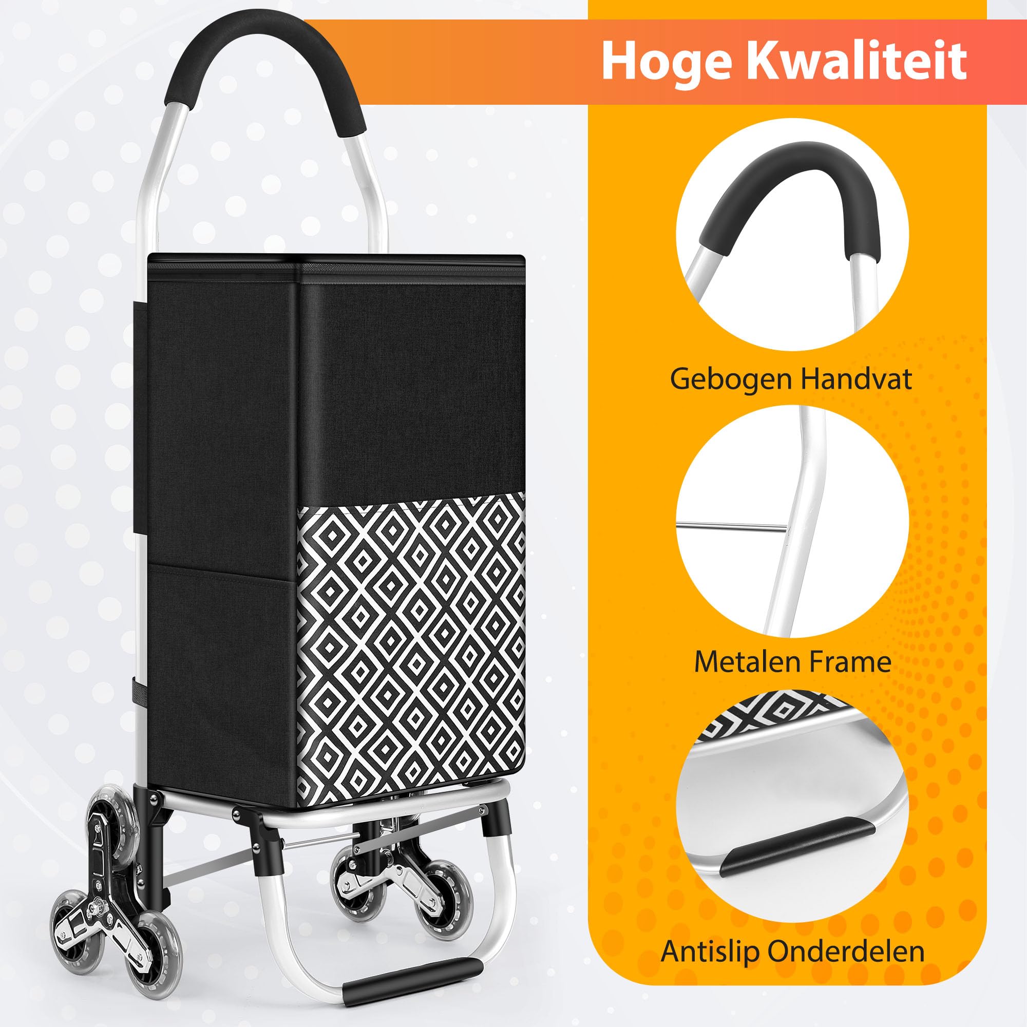 Boodschappentrolley met koelvak - Zorgoutlet Alkmaar