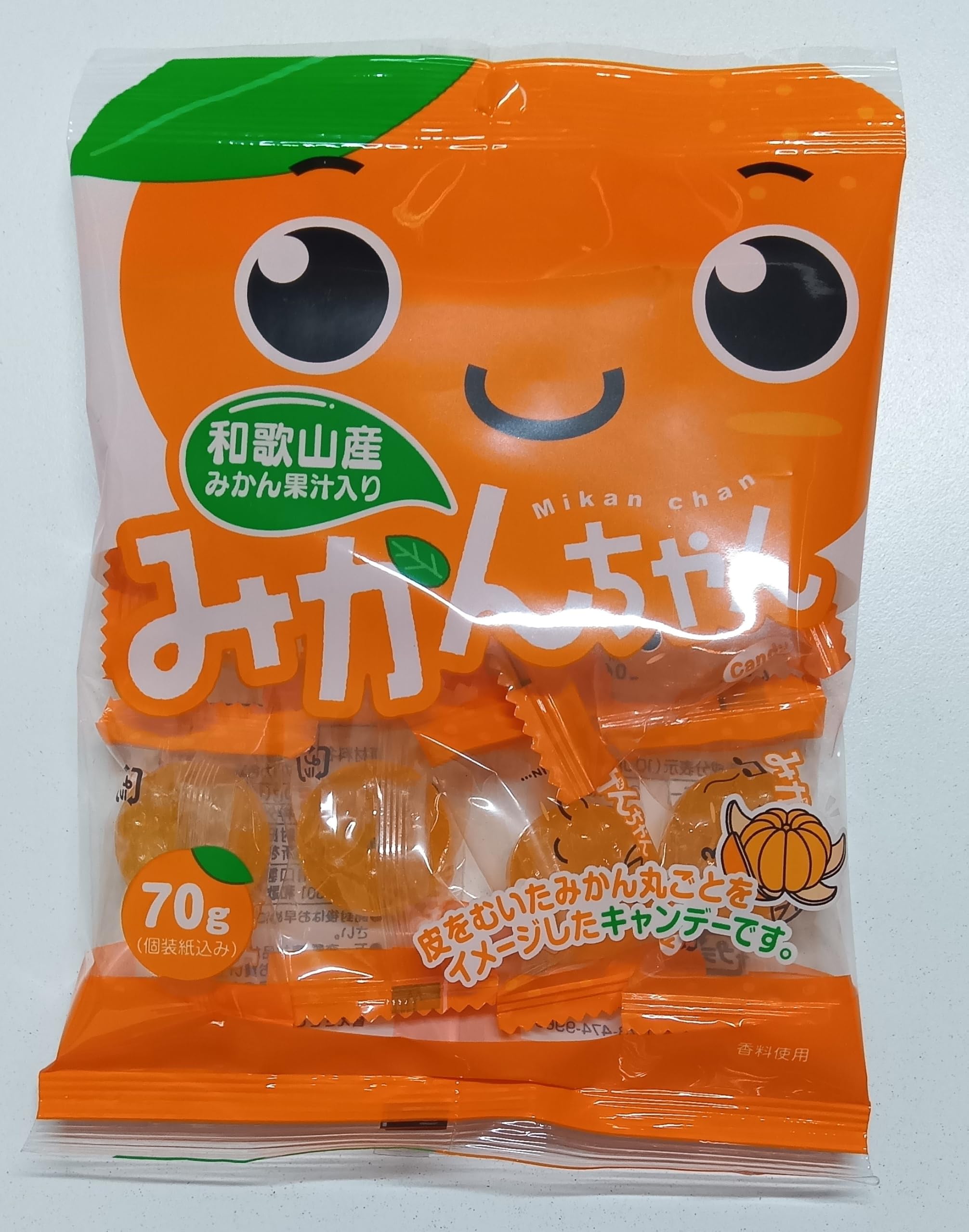 Amazon.co.jp: 川口製菓 みかんちゃん 70g×10袋 : 食品・飲料・お酒