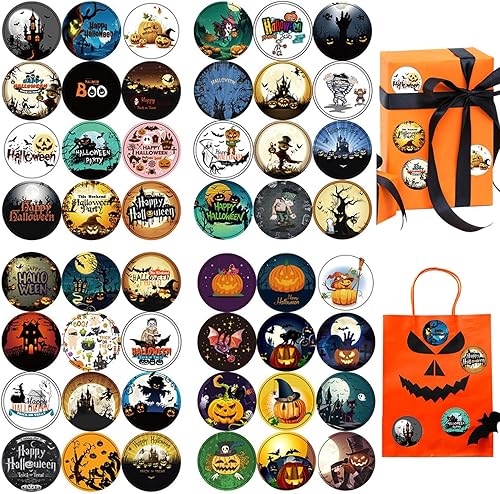 96 calcomanías de pavo de Acción de Gracias, etiquetas redondas para sellar sobres, etiquetas autoadhesivas de calabaza para el día de Acción de