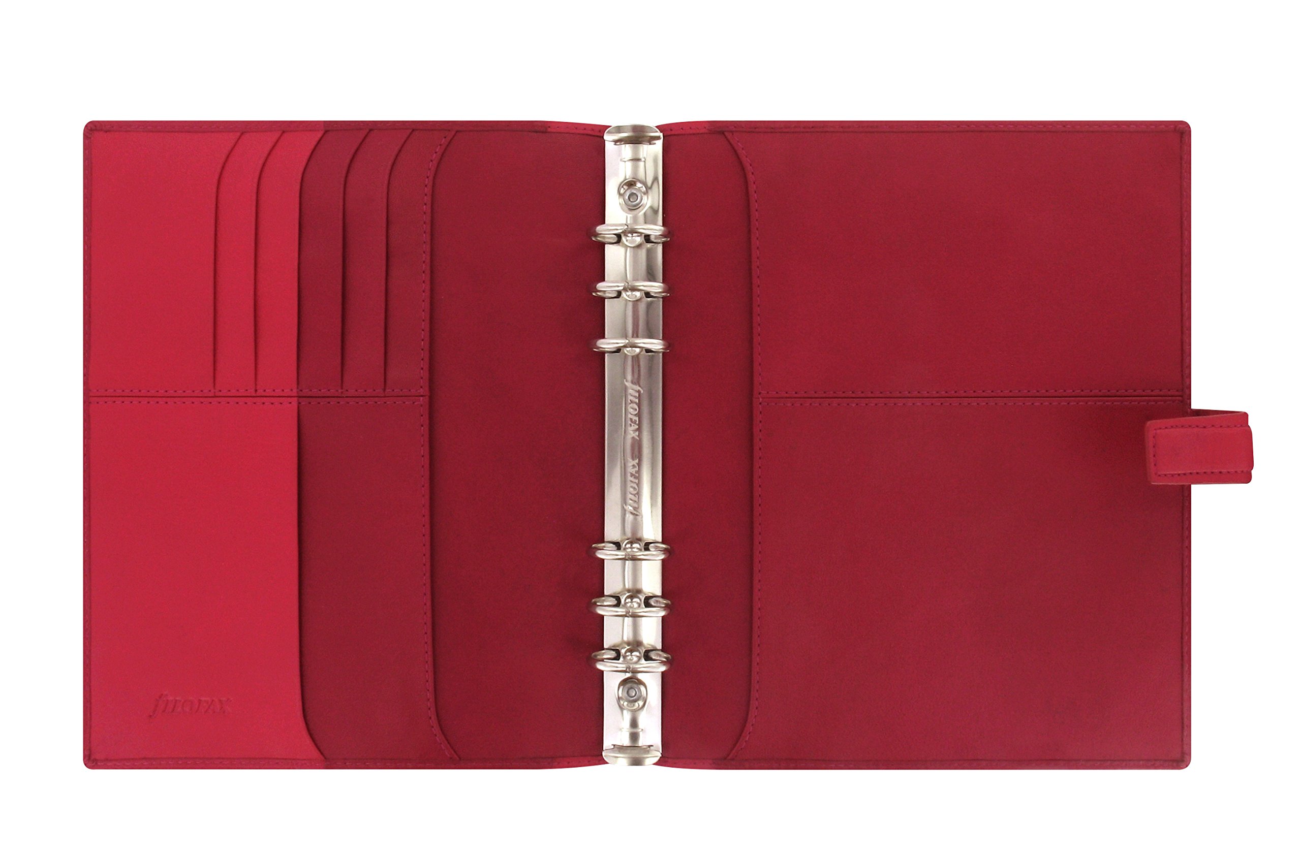 Filofax Nappa A5 Leather Organiser - Cerise - Image 3