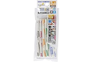 MIGAKI-Kamiyasu-Sanding Stick 3mm-Assortment 5 Types Set (godhand spn-120)