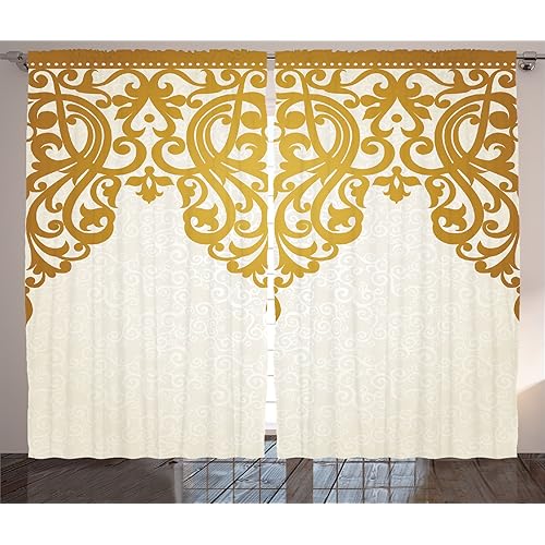 Oriental Bedroom Curtains Amazon Com