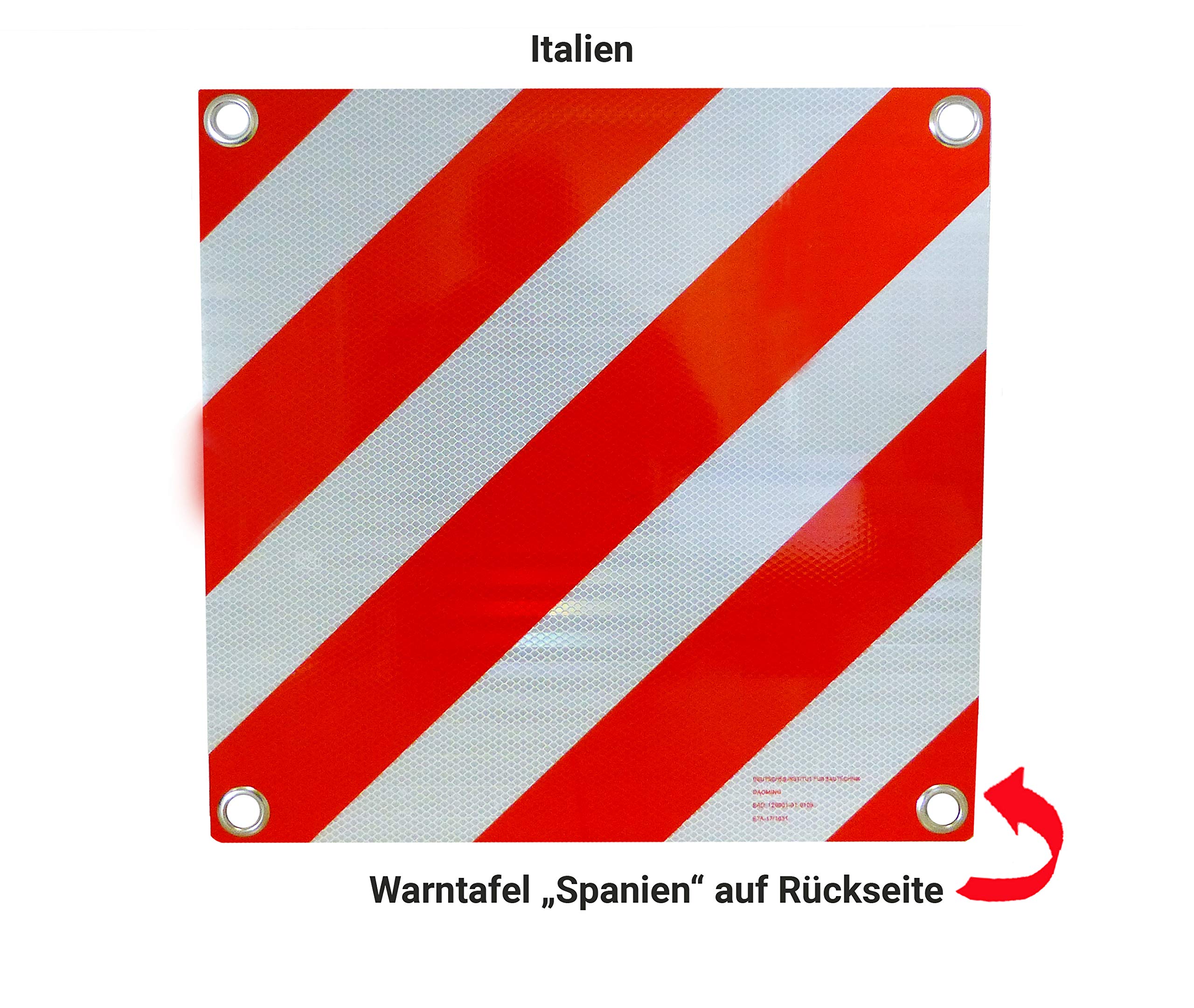 HP Autozubehör 25132 Bacheca 2 in 1, Italia e Spagna, Rosso/Bianco