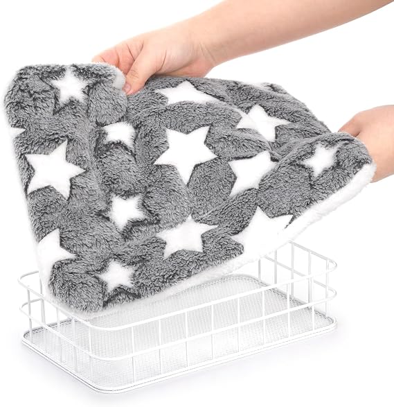 Rat Cage Platform with Mat, Chew Resistant Hanging Squirrel Ledge