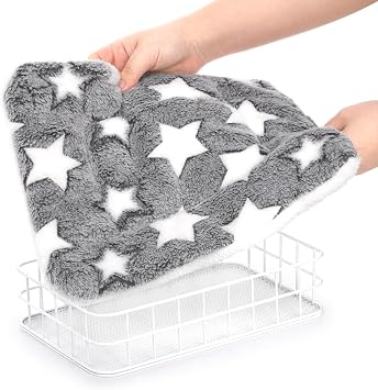 Rat Cage Platform with Mat, Chew Resistant Hanging Squirrel Ledge