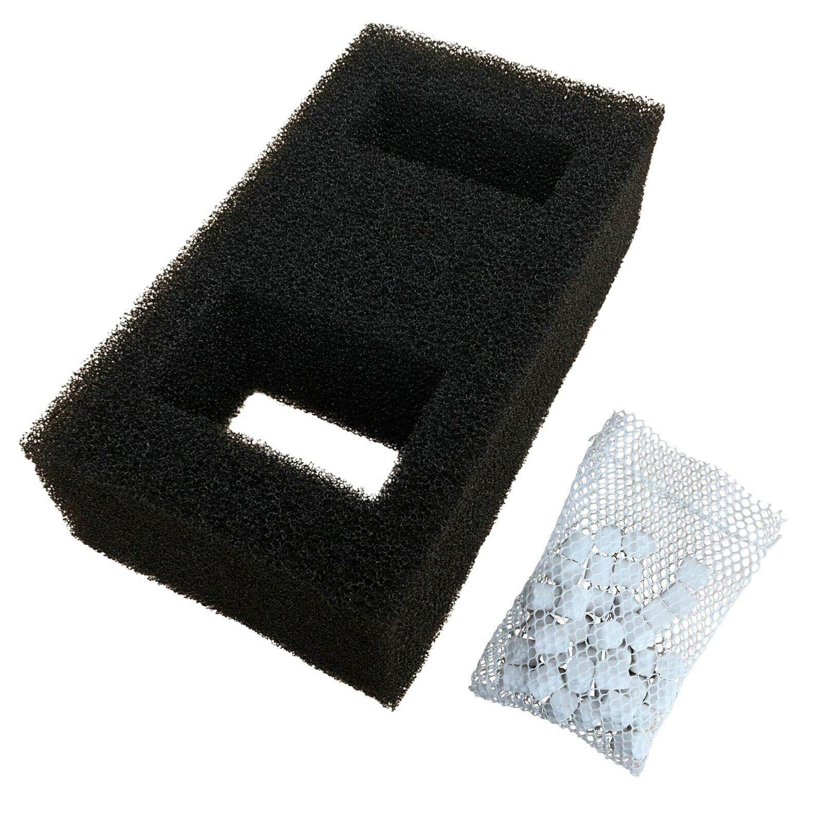 Finest-Filters Filter Foam Sponge Compatible with Fluval Spec, Evo or Flex Aquariums + 65g Biomax