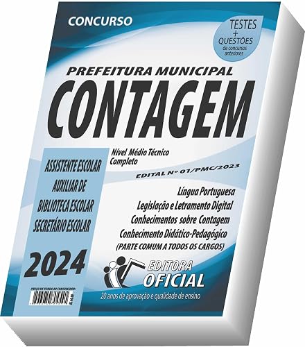 Apostila Prefeitura de Contagem - MG - Nível Médio/Técnico - Parte Comum aos Cargos