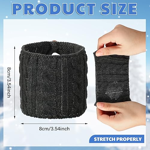 Miniatura 9 de 4 tazas de café acogedoras, reutilizables, de punto, acogedoras, reutilizables, de punto, acogedoras, de ganchillo, para café, tazas de té,