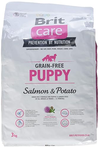 Brit Care Grain-Free Puppy Salmon & Potato Comida para Perros - 3000 gr
