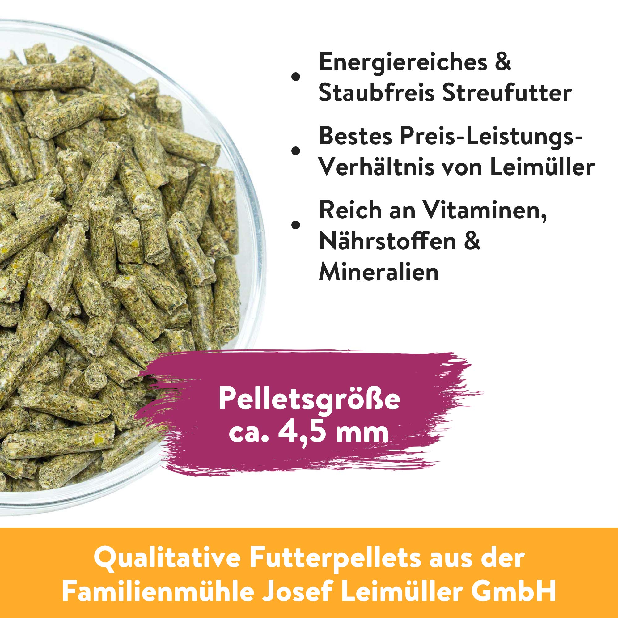 Leimüller Granulat Classic dla królików 25 kg – pasza dla królików granulat