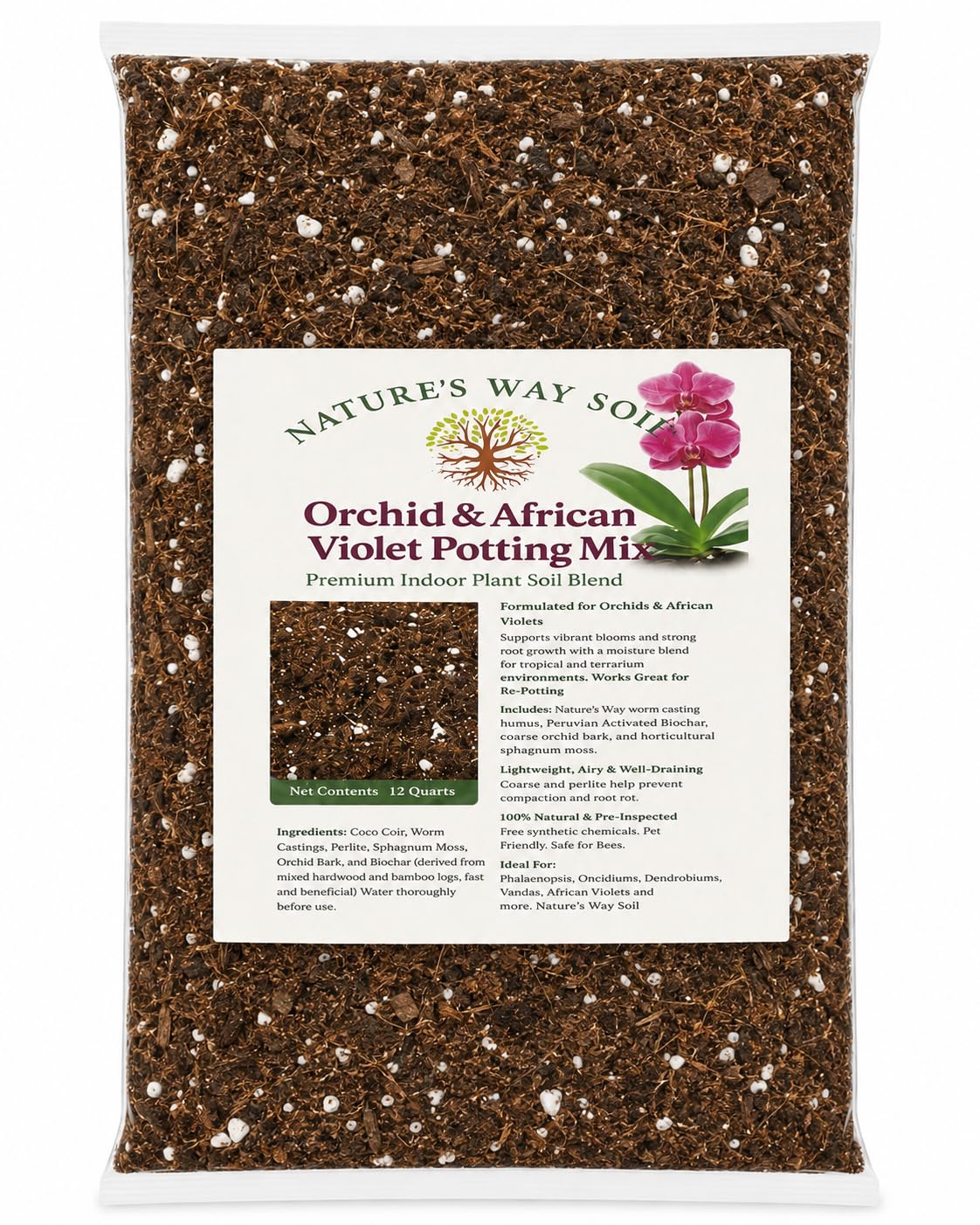 Amazon.com : Nature's Way Soil® Orchid & African Violet Potting