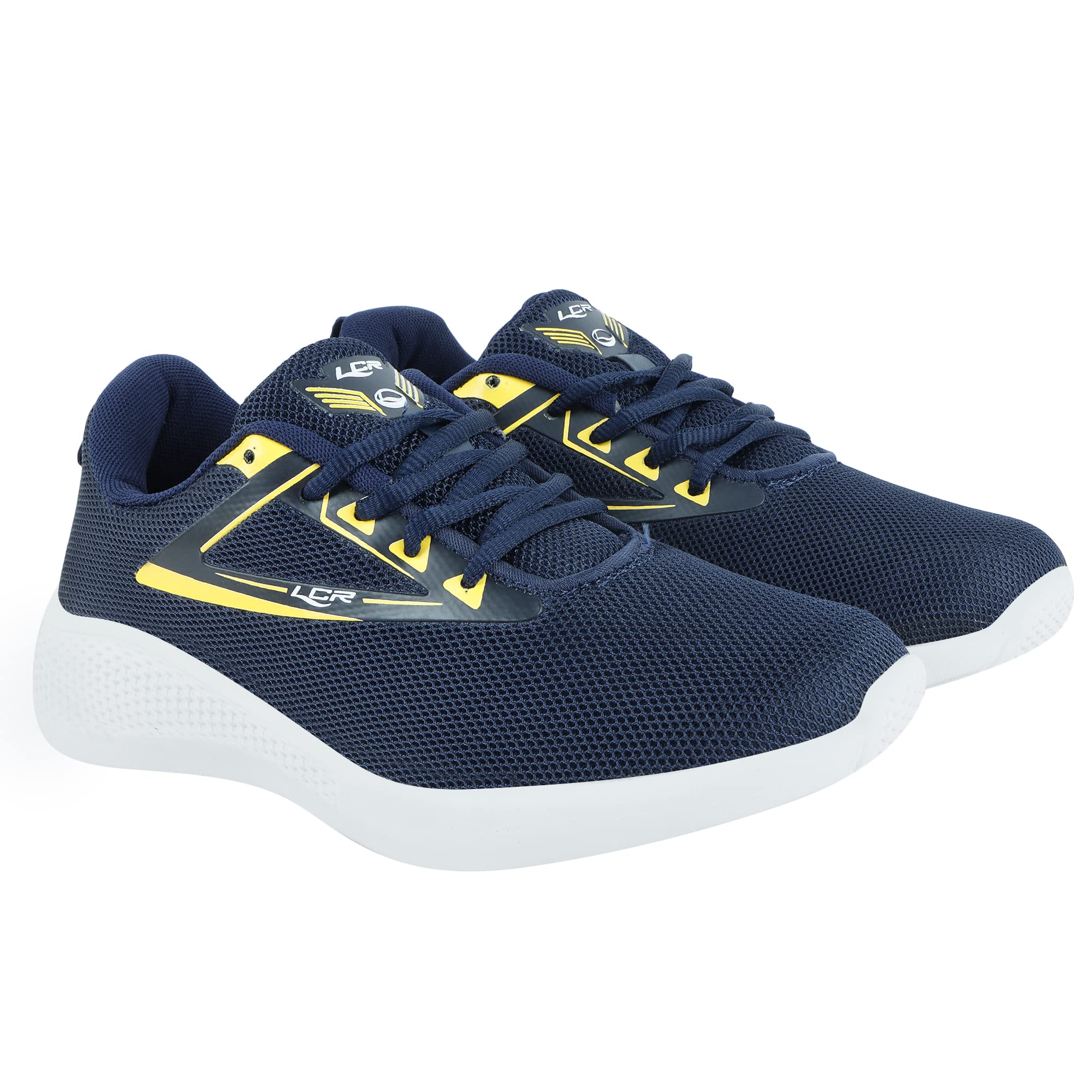 Lancer Mens ACTIVE-103 Blue Running Shoe - 10 UK (ACTIVE-103NBL-YLW-10) (B0BFLPS1GF) Amazon Price History, Amazon Price Tracker