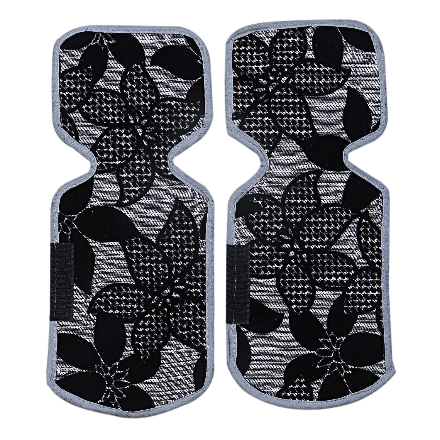 Kuber Industries Velvet 2 Pieces Fridge Handle Cover (Black) -CTKTC5791, Standard (CTKTC05791) (B07Q5S7YBW) Amazon Price History, Amazon Price Tracker
