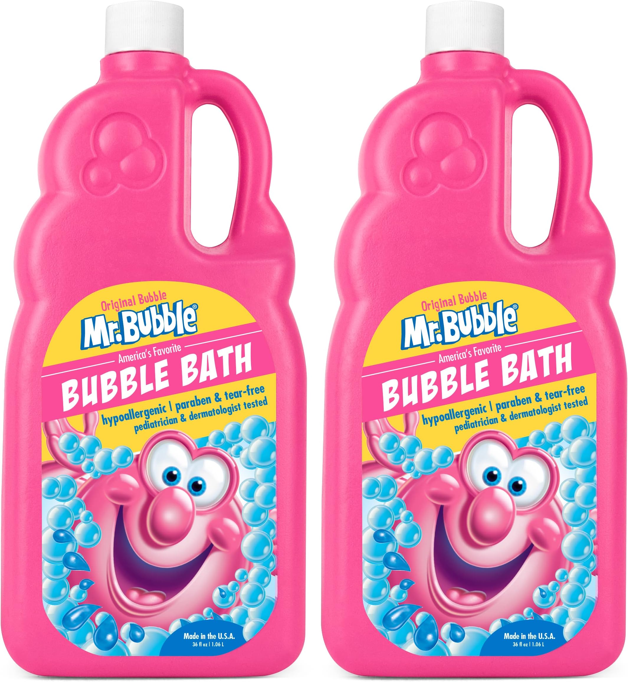 Mr. Bubble Original Bubble Bath Hypoallergenic, Tear Free