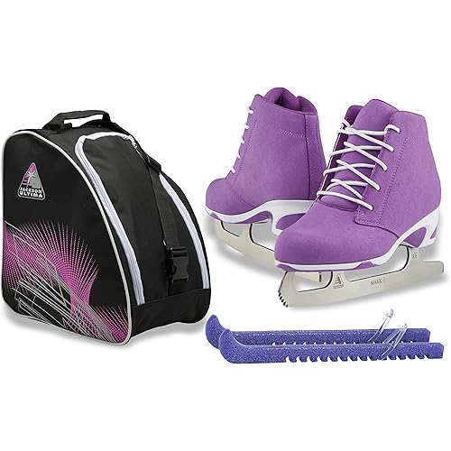 SKATE GURU Jackson Ultima Figure Ice Skates Softec for Women and Girls