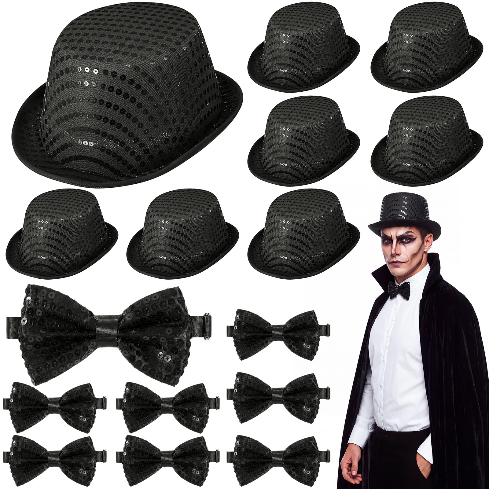 Zhanmai Party Top Hats for Adults Magician Costume Hat