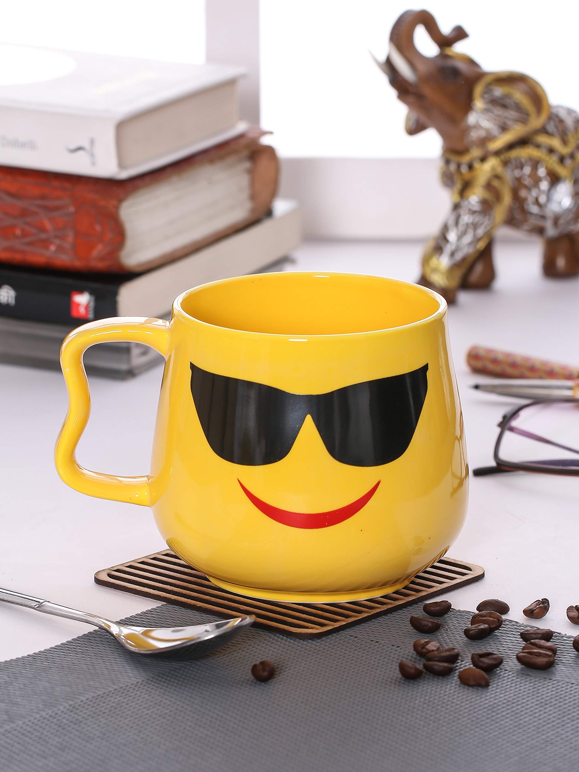 Emoji Mugs - Cute Ceramic Coffee Cups -4