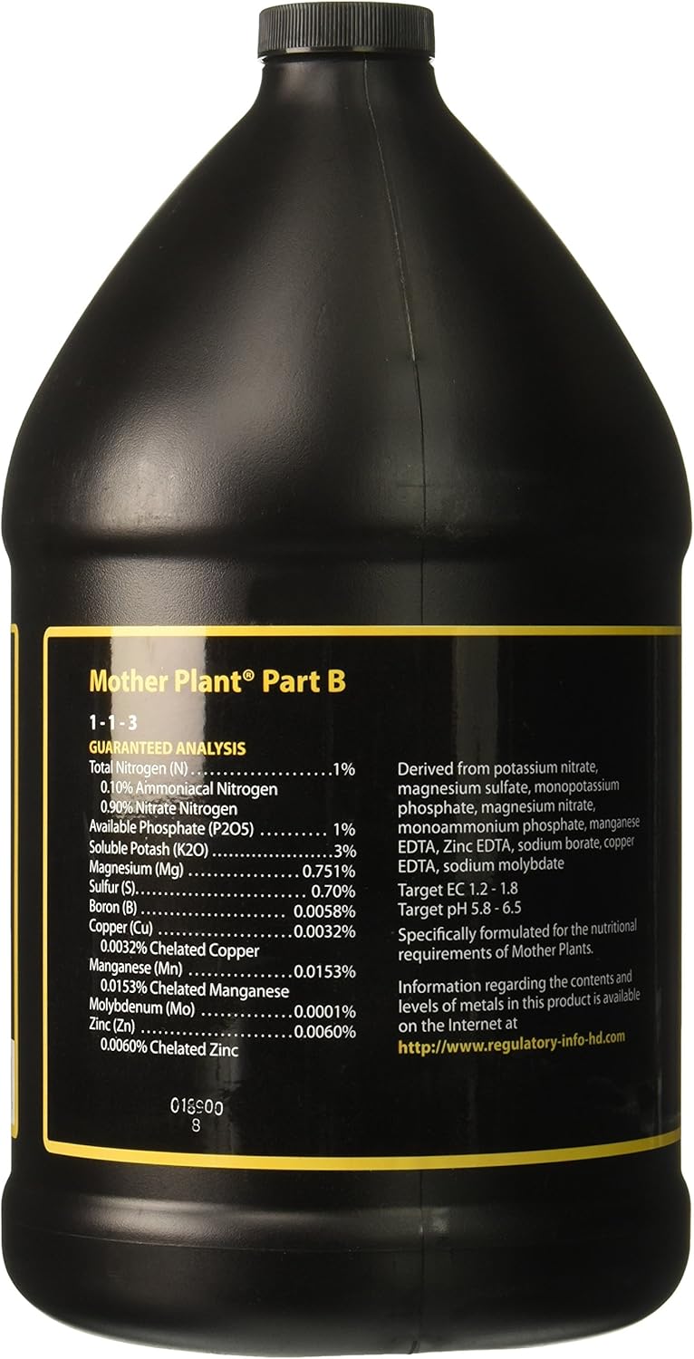 HYDRO DYNAMICS Mother Plant B, 1 Gallon