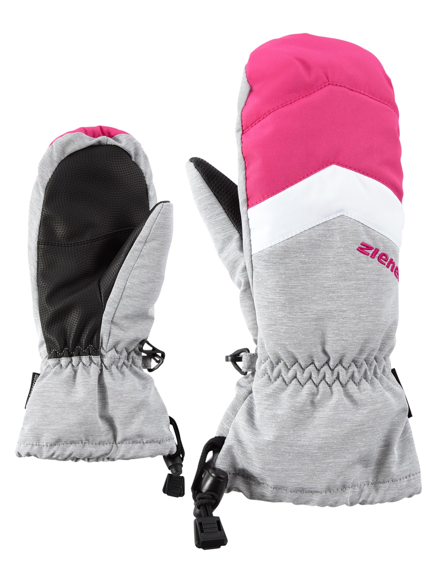Ziener Kinder LETTERO AS MITTEN glove junior Ski-Handschuhe / Wintersport | wasserdicht, atmungsaktiv