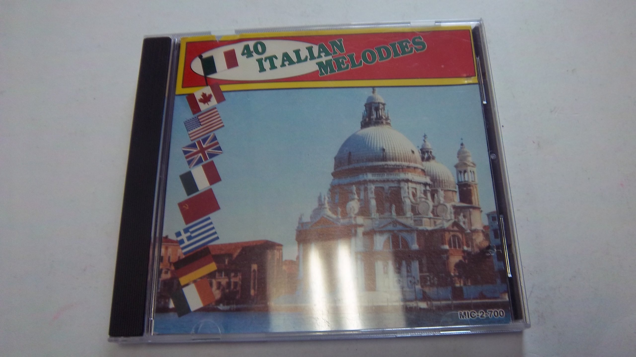 40 Italian Melodies [Audio CD] Various Artists