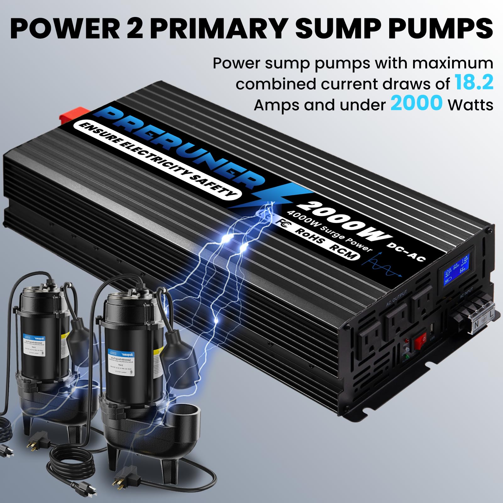 Snapklik.co : 1500W Priary Sup Pup Battery Backup, Basent - View #10