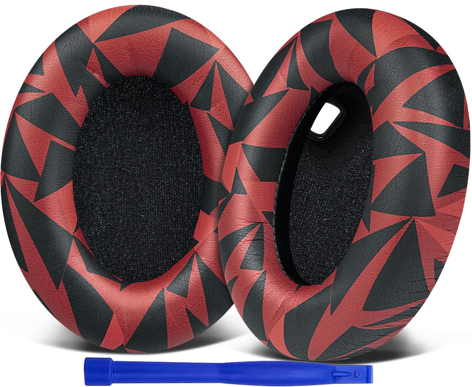 SOULWIT Replacement Earpads for Sony WH-1000XM4 (WH1000XM4) Headphones, Ear Pads Cushions with Noise Isolation Foam, Added Thickness, Without Affecting Sensor - Red Storm-image-39