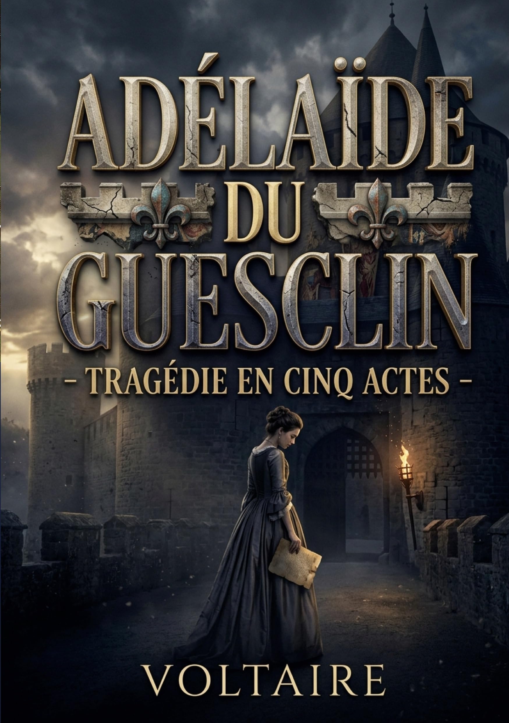 Adélaïde du Guesclin - Tragédie en cinq actes: La tragédie Adélaïde du Guesclin de Voltaire, un drame en cinq actes explorant l'amour, le devoir et la politique au sein de la noblesse française