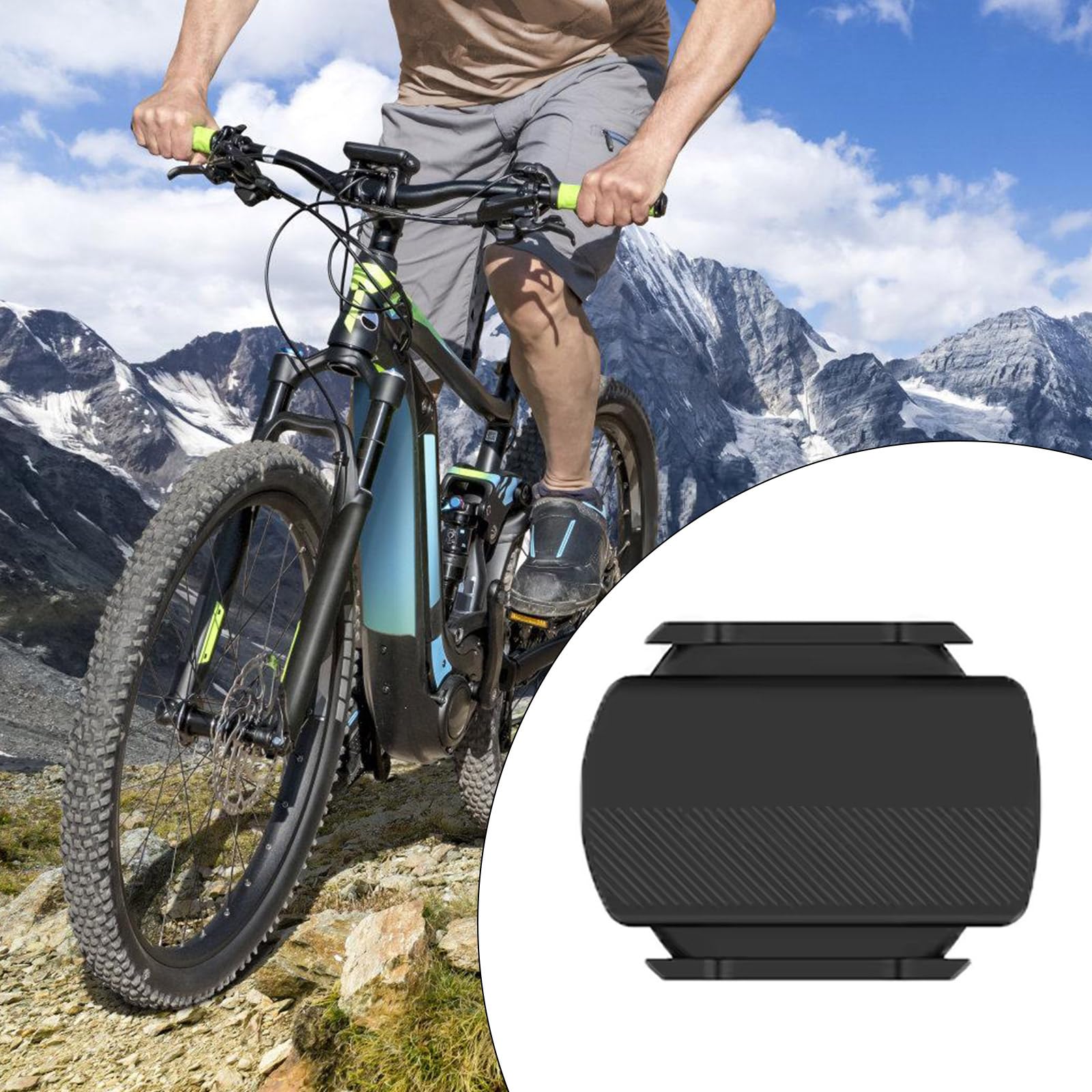 Sensores inalámbricos de ciclismo impermeables compatibles con ordenadores de bicicleta para entrenamiento en carretera, seguimiento de cadencias de velocidad
