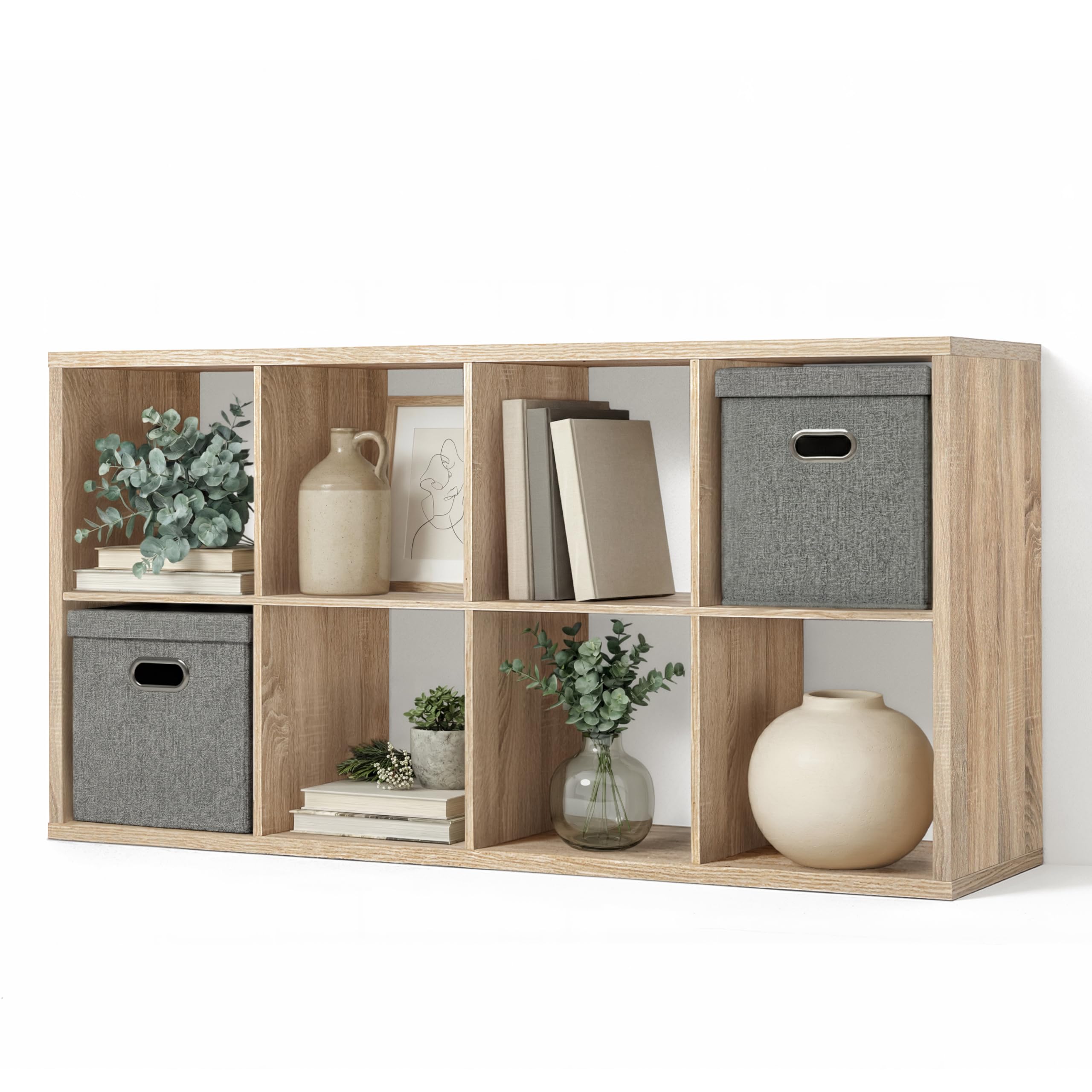 Amazon.com: CAPHAUS Sturdy Room 8-Cube Storage Organizer Shelf