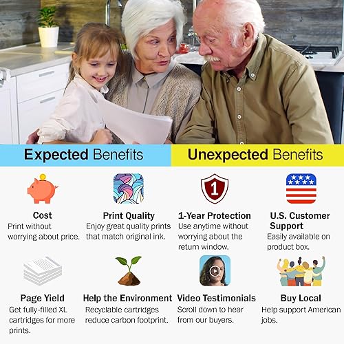 Miniatura 2 de Limeink 1 cartucho de tinta remanufacturado de repuesto para HP 60 cartucho de tinta negra para HP 60xl cartuchos de tinta para impresoras HP para