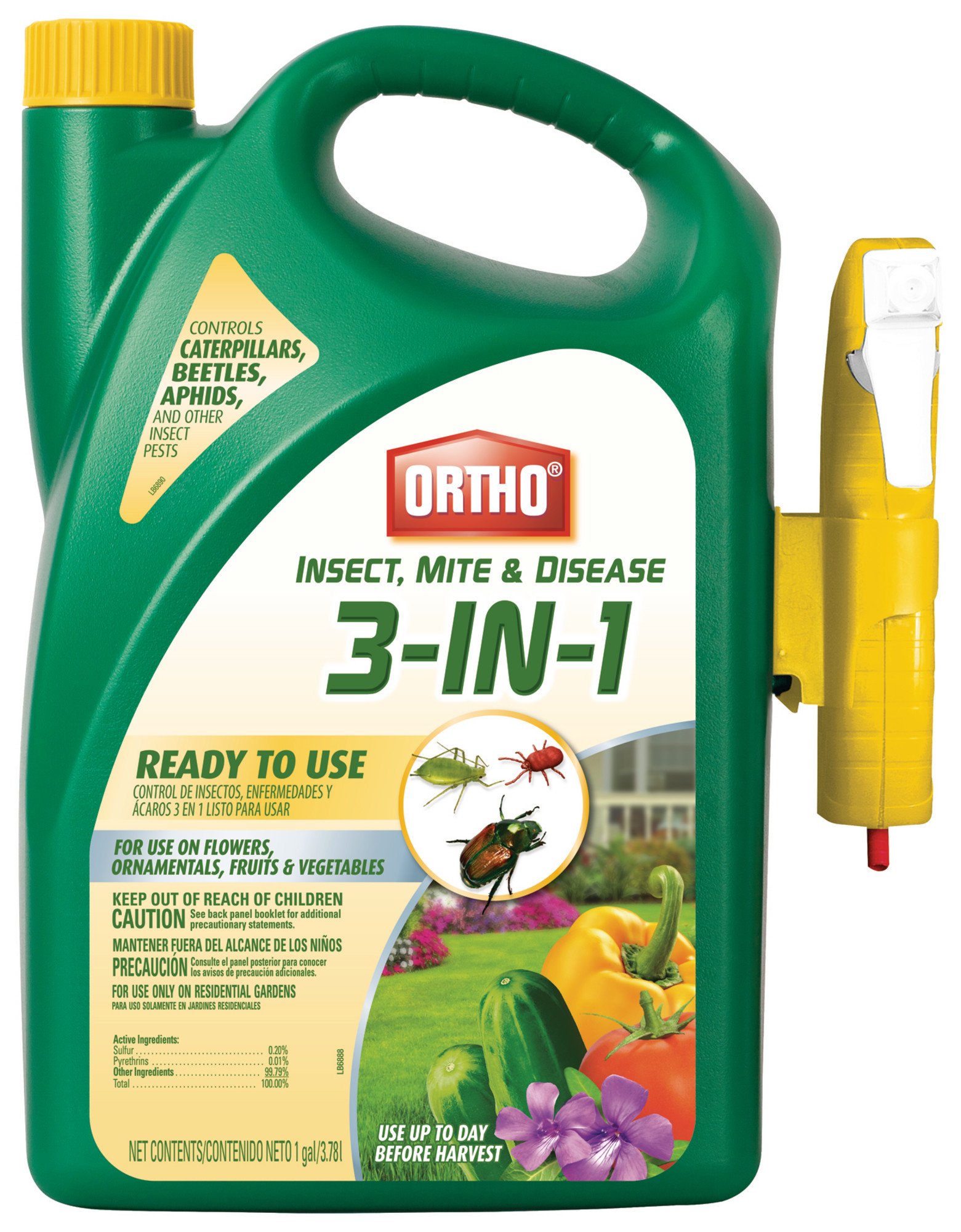 Ortho 3-in-1 Insect Mite & Disease RTU Trigger Pest Controller