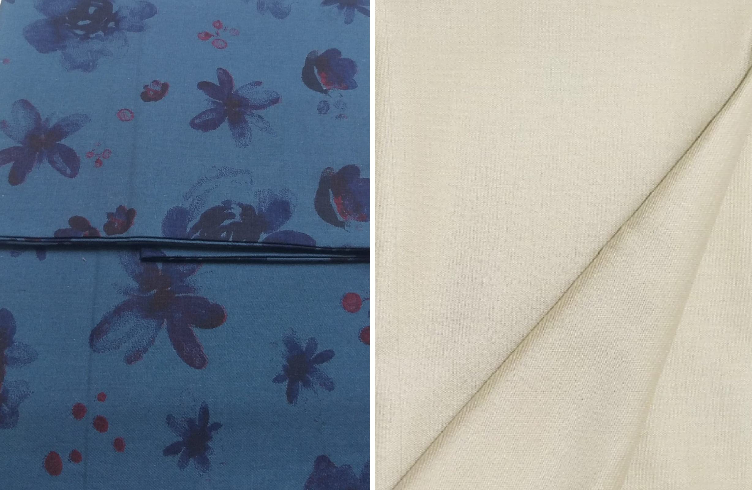 pri & su cottlinns Pri & Su CottLinn Combo fo Giza Cotton Floral Shirt 600069 & Trouser 90010-picture-43