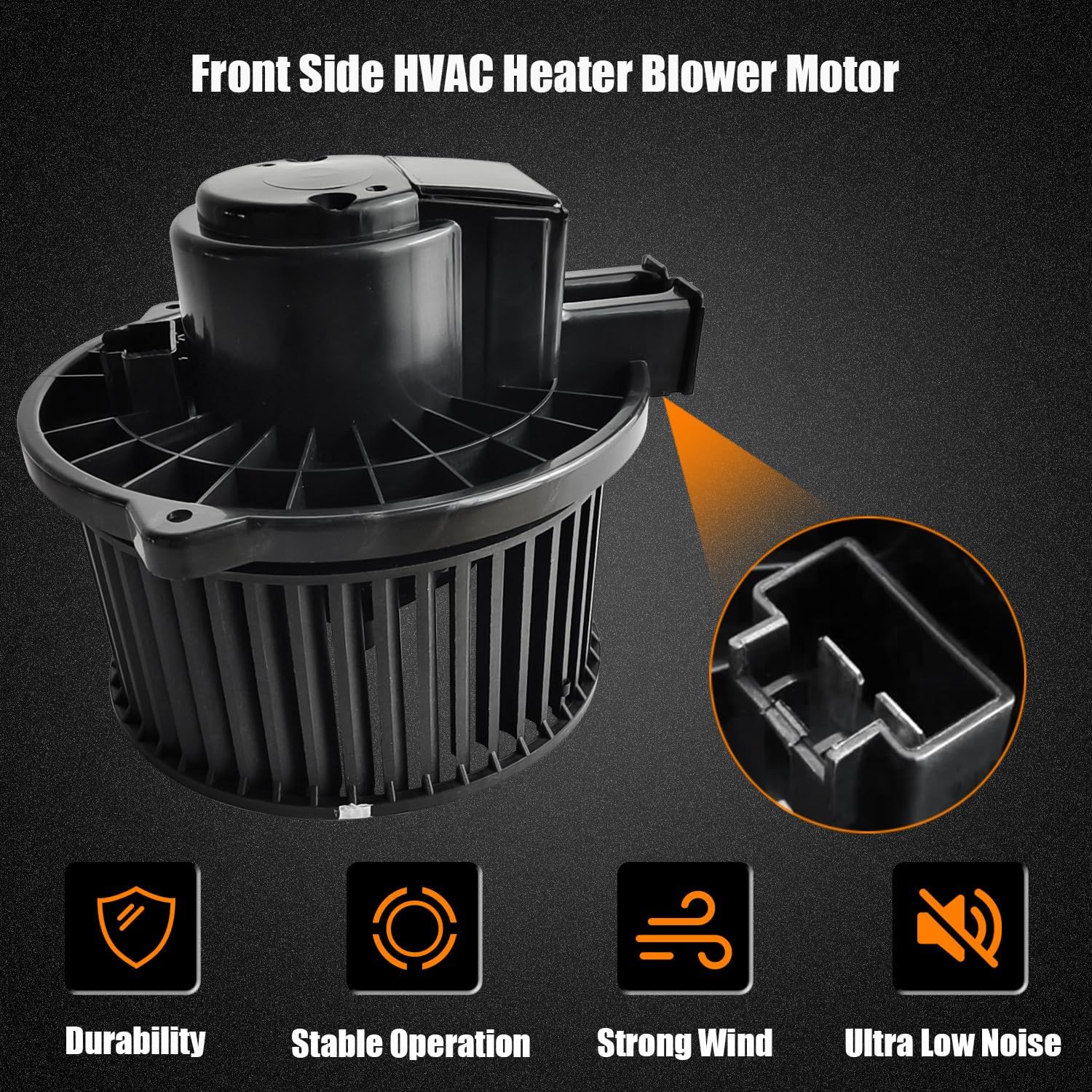75081 HVAC Heater Blower Motor Fits for Subaru Crosstrek, for Forester, for Impreza, for WRX/WRX STI, XV/XV Crosstrek | Outback | Legacy, AC Heater Blower Motor Fan Replace# 72223-FJ001, 700290