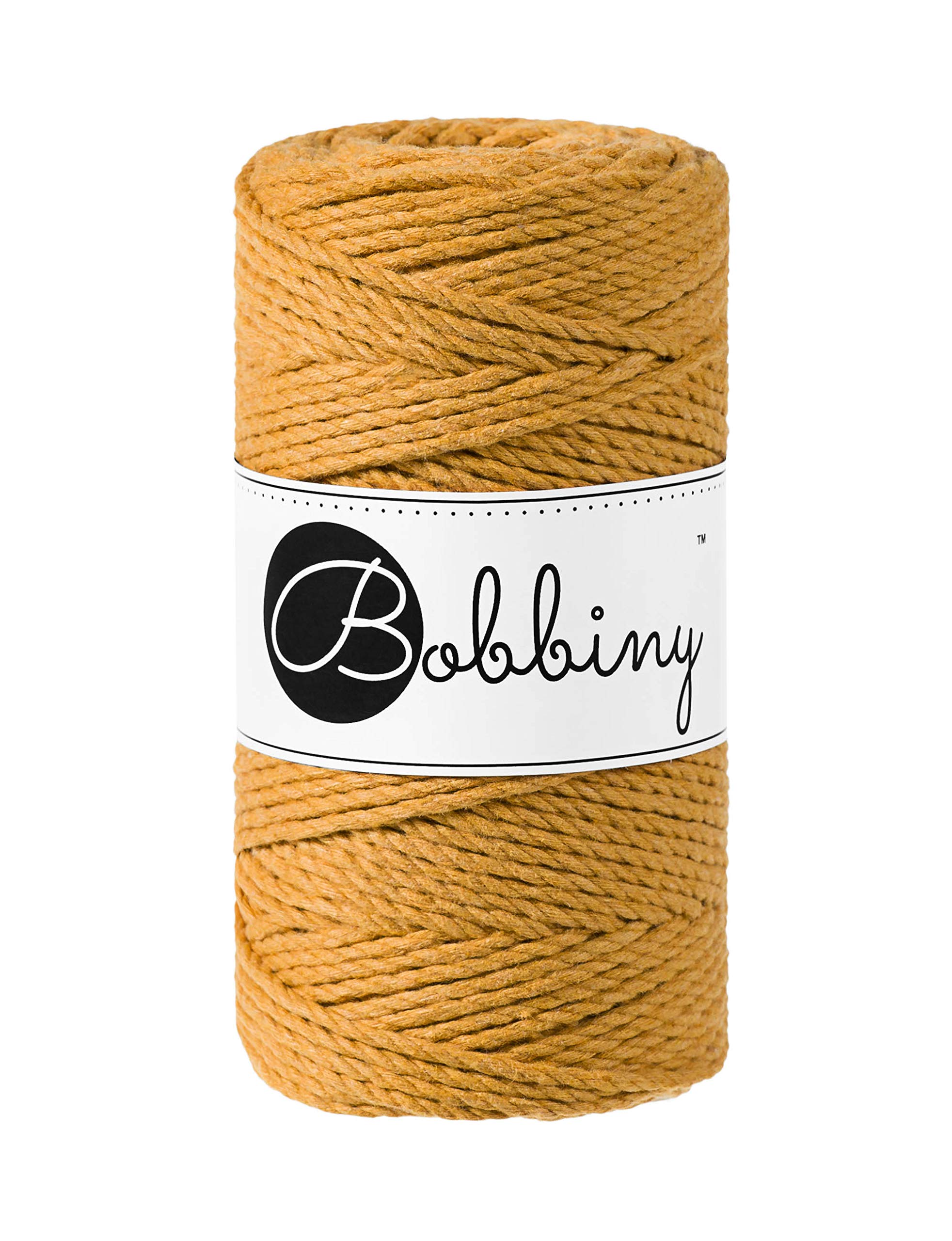 Cordón de macramé de 3 capas Bobbiny de 3 mm para tejer proyectos artesanales duraderos de 100 m 8