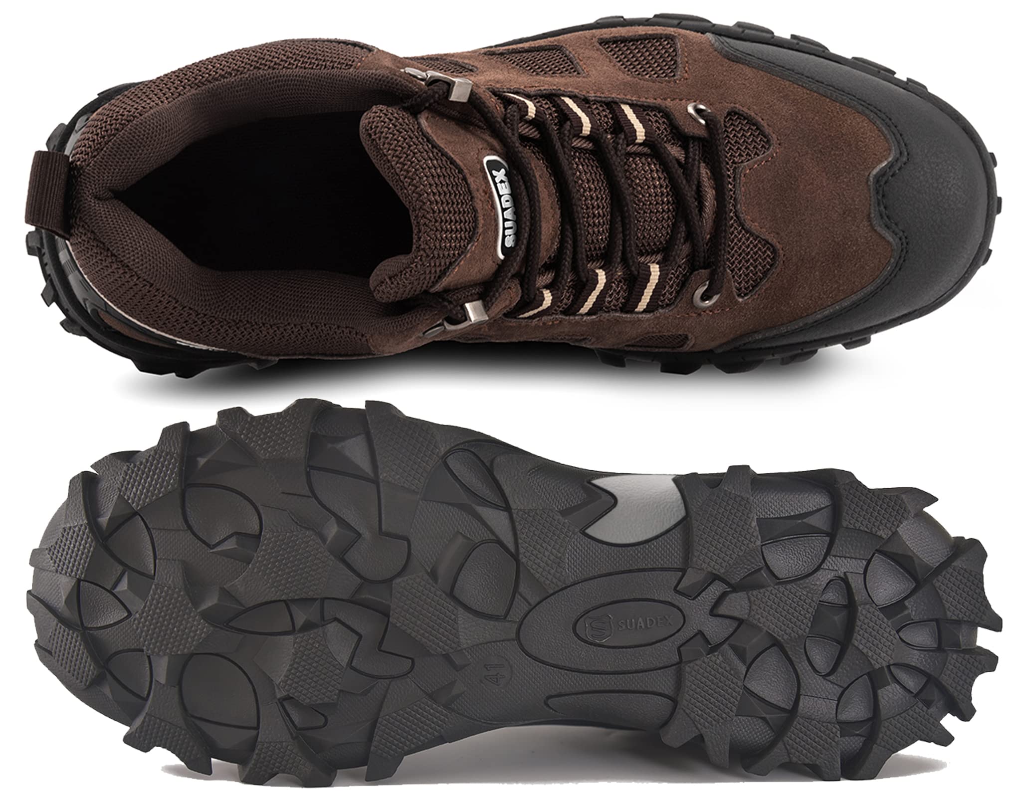 SUADEX obuwie antyfortunistyczne męskie buty damskie buty robocze męskie 37-48 EU, 1875 Brązowy, 48 EU
