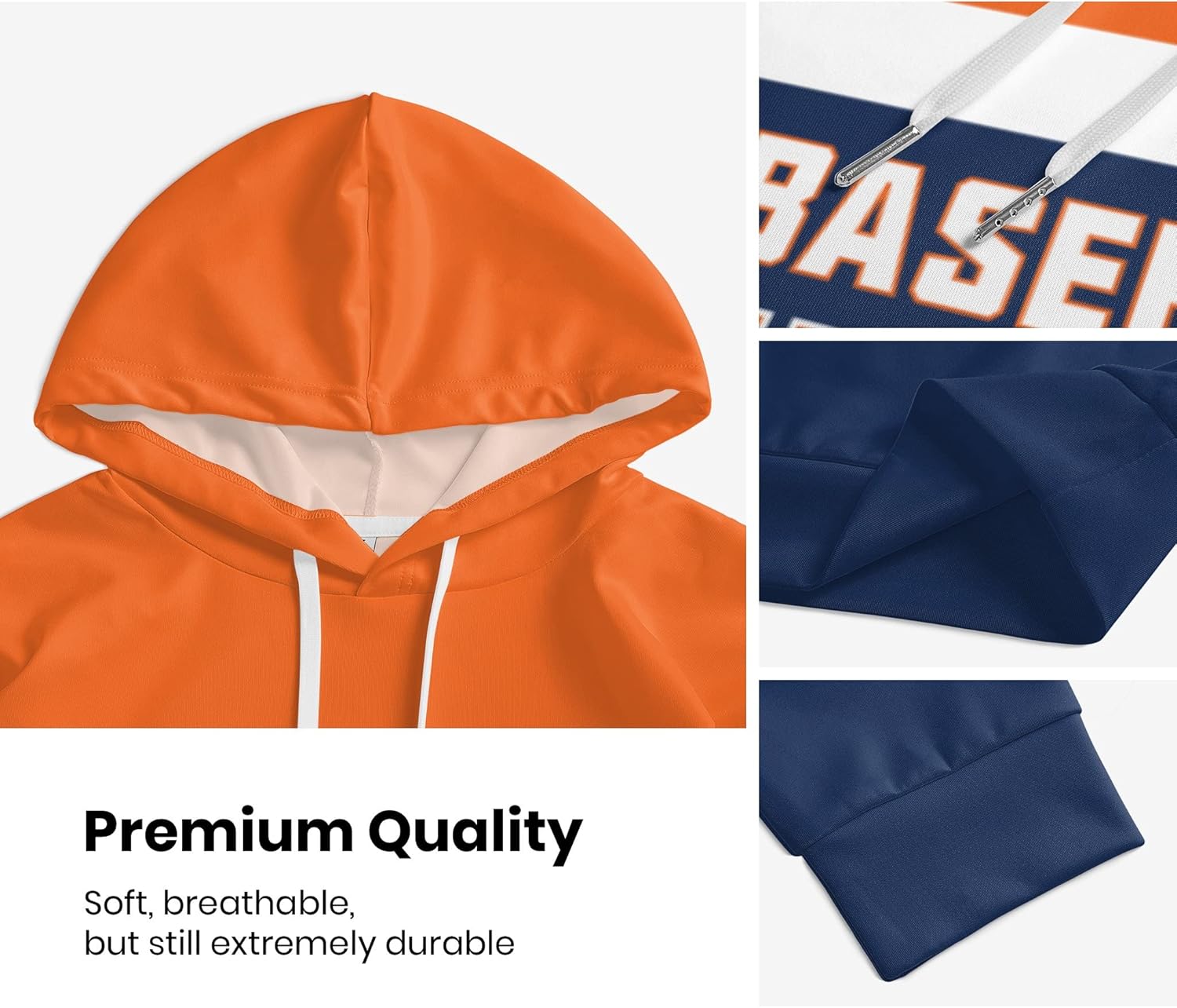 Hoodies for Men Personalized Customized Any Name and Number Sweatshirt Gifts for Men Kids