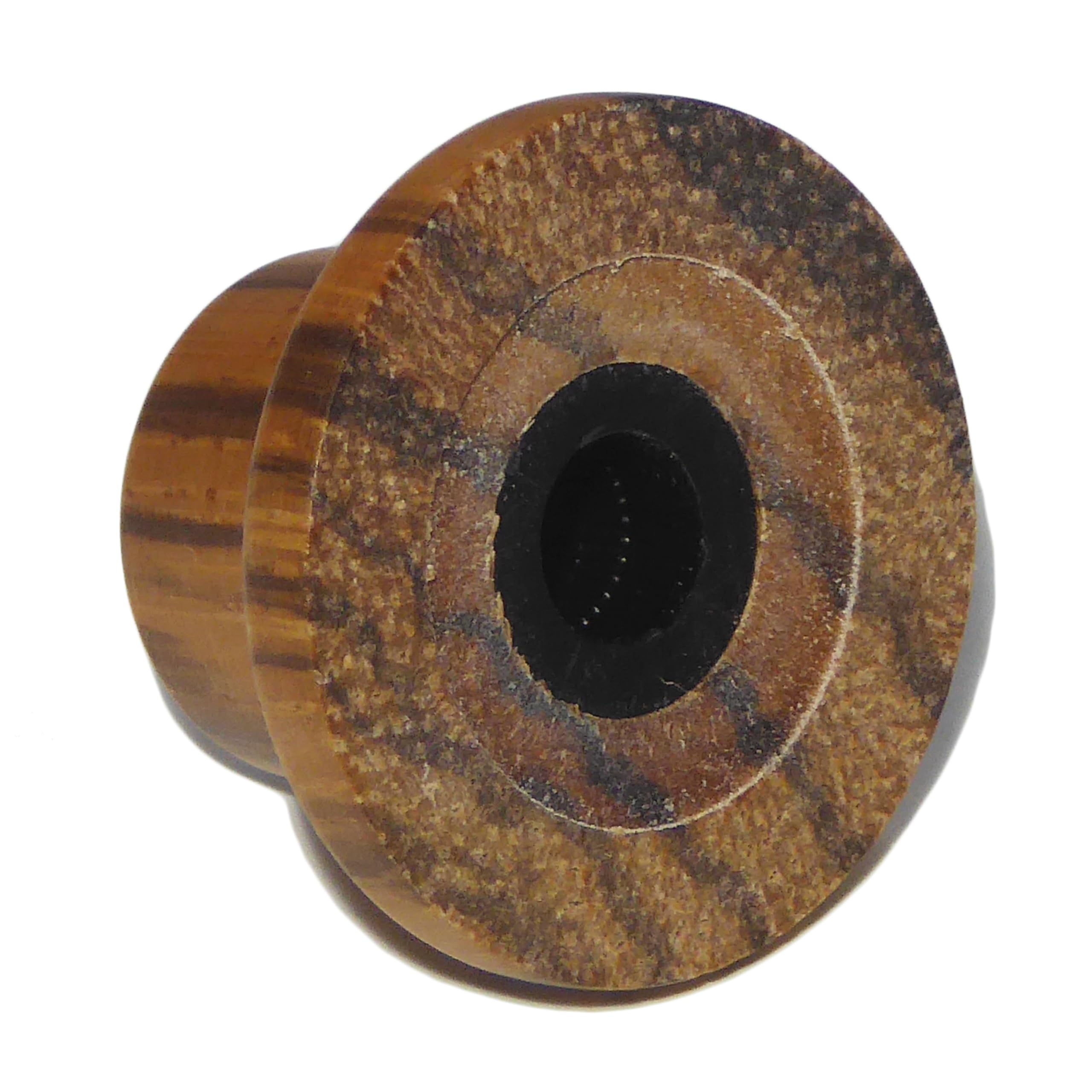 HoaaiGo 12 Maniglia per Mobili Legno 32 mm Manopole in Legno Rotonde manopole per mobili in