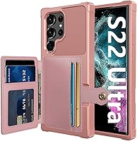 Vista 39 de Funda para Samsung Galaxy S23 Ultra con Portarjetas, Compatible con Soporte Magnético para Automóvil, Resistente a los Golpes de Servicio Pesado