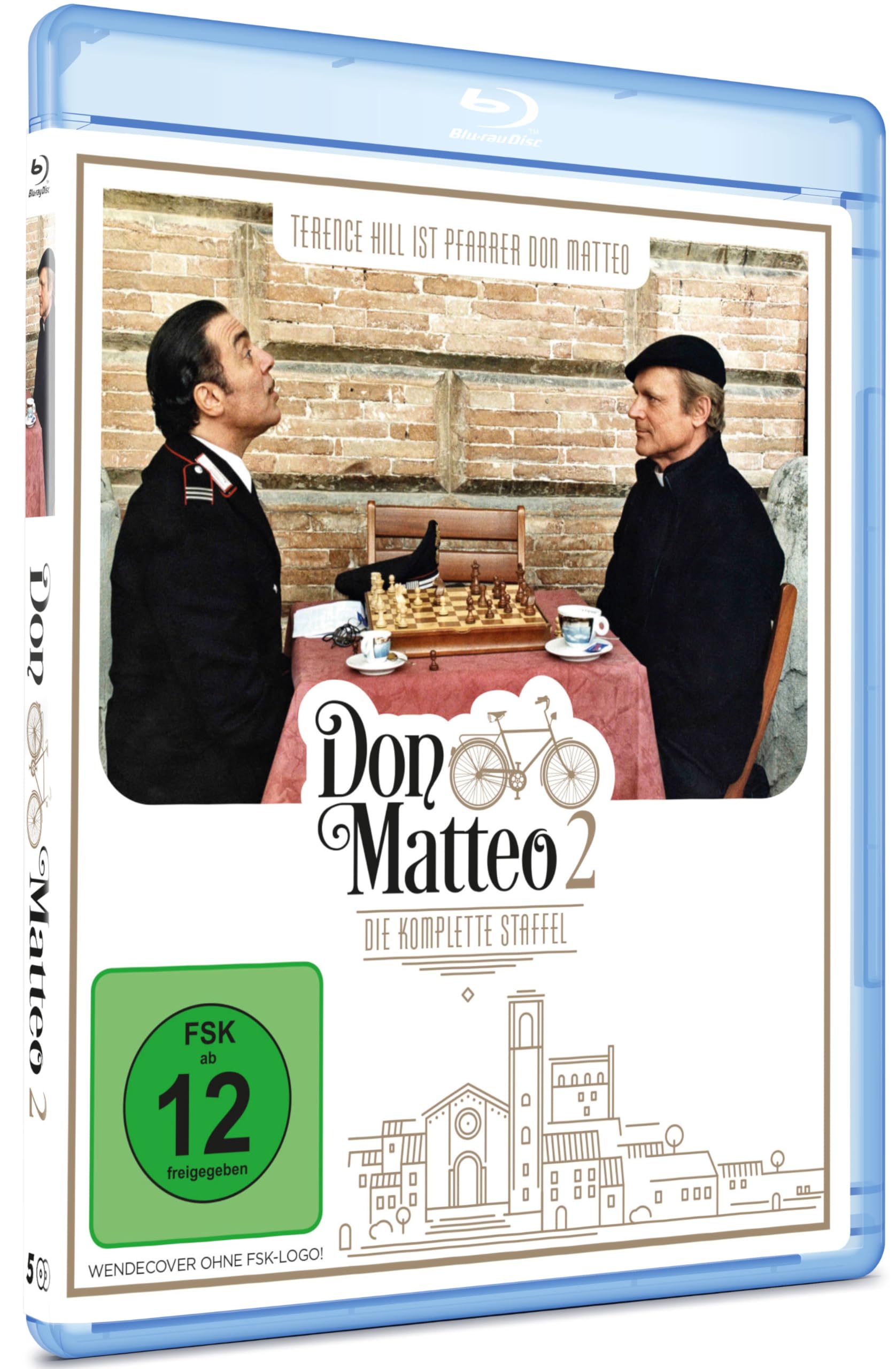 Don Matteo Staffel 2 - Gesamtbox - Alle 16 Folgen der populären und preisausgezeichneten Serie mit Terence Hill als moderner Pfarrer und Meister-Detektiv [5 Blu-Rays]