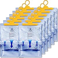 Vista 12 de Dry & Dry Paquete de 4 absorbentes de humedad prémium para el hogar, sótano y dormitorio, deshumidificadores pequeños