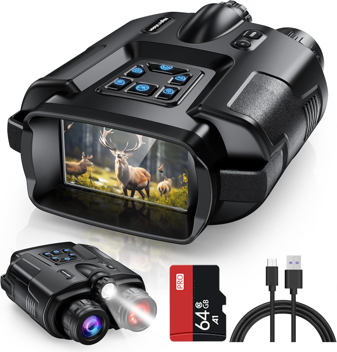 4K Night Vision Goggles for Adults