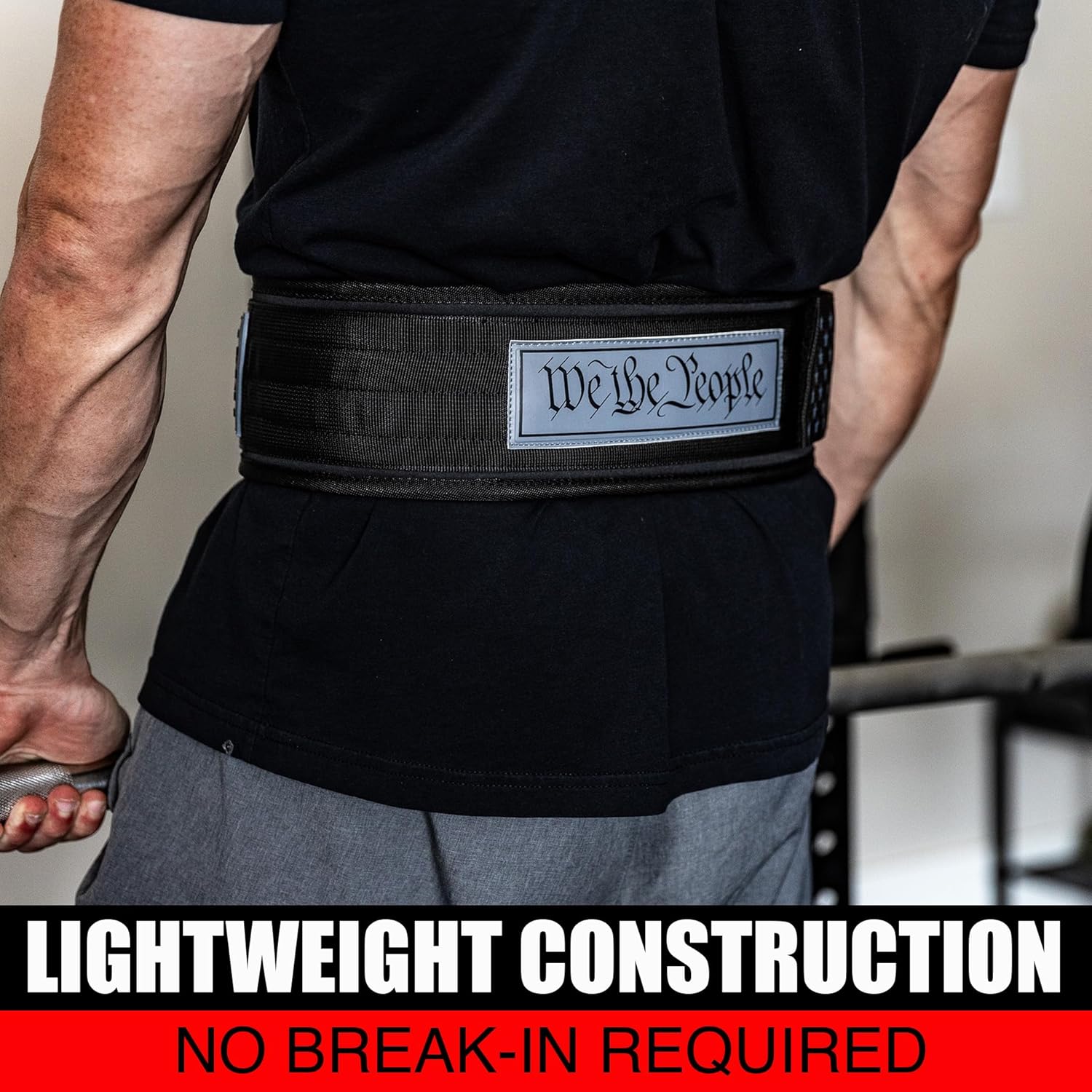 Iron Infidel Recon Weight Lifting Belt - 4" Wide Self Locking Gym Belt for Men & Women, EVA Foam Core Support Weight Belt for Squatting, Deadlifting, Powerlifting, Workout, Fitness & Crossfit - Image 6