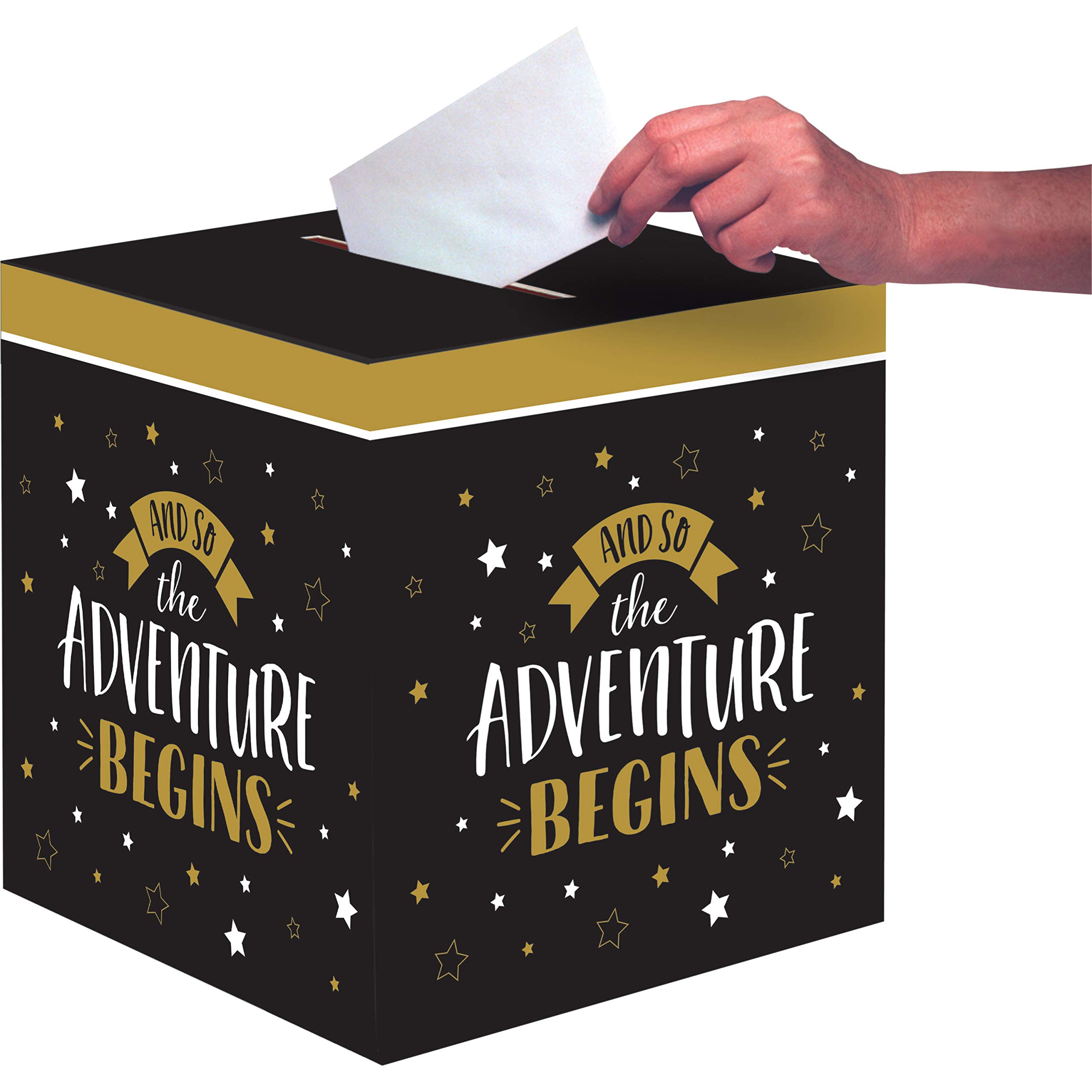 Creative Converting Grad Adventure Card Box, 12