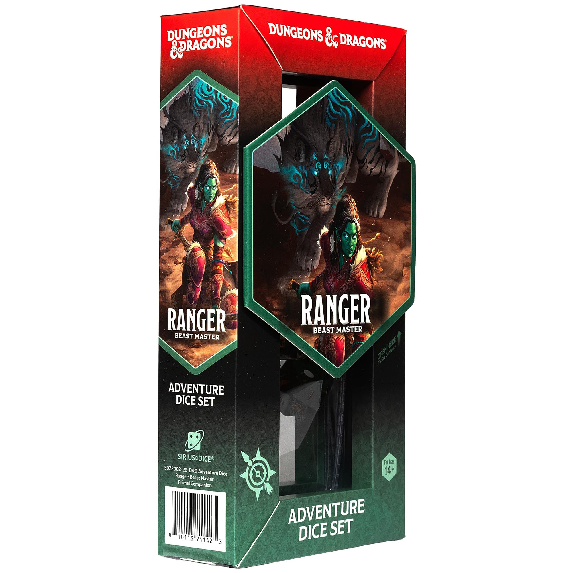 Sirius Dice SDZ200226 Ranger Beast Master Adventure Dados