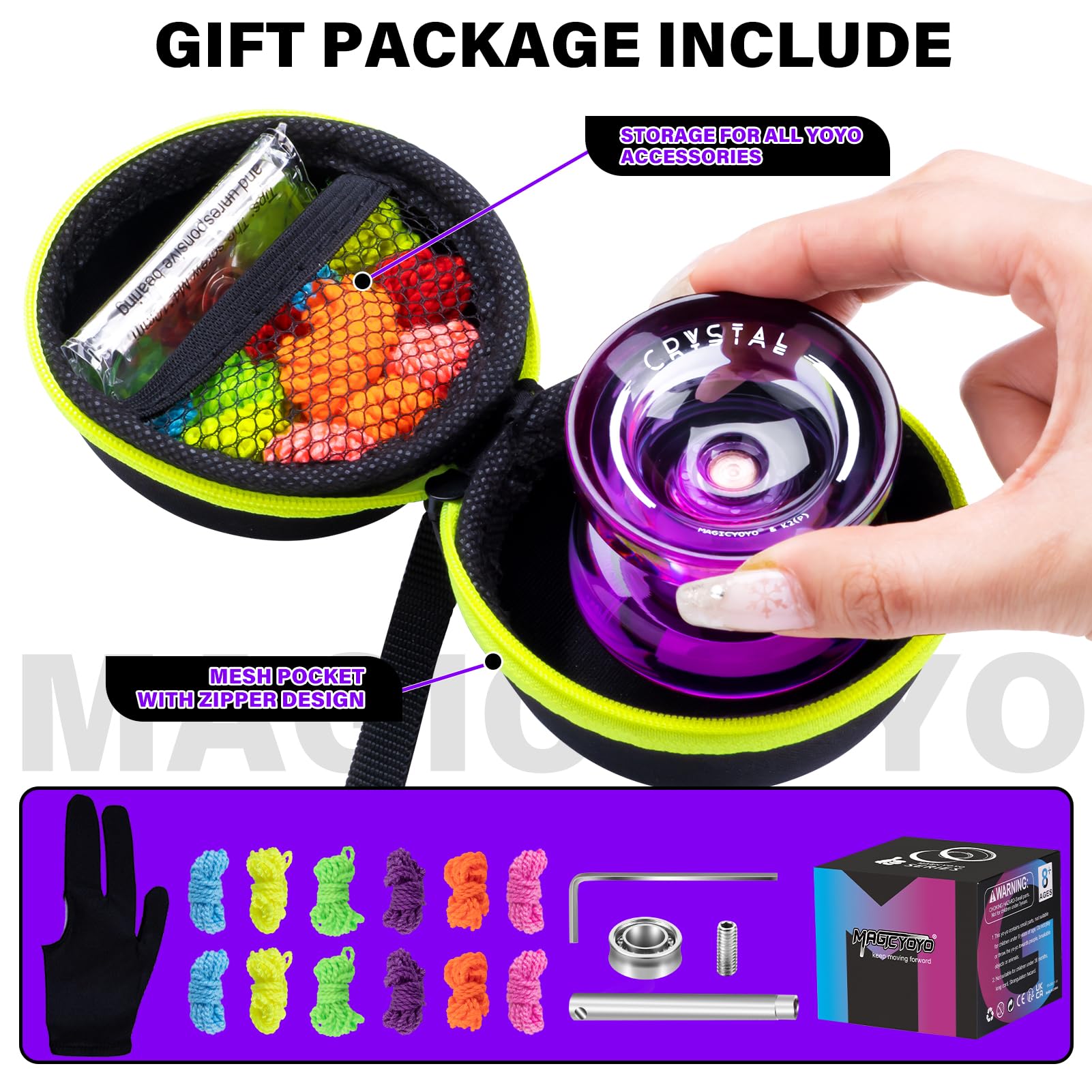 Amazon | MAGICYOYO K2 クリスタル プロフェッショナル レスポンシブ