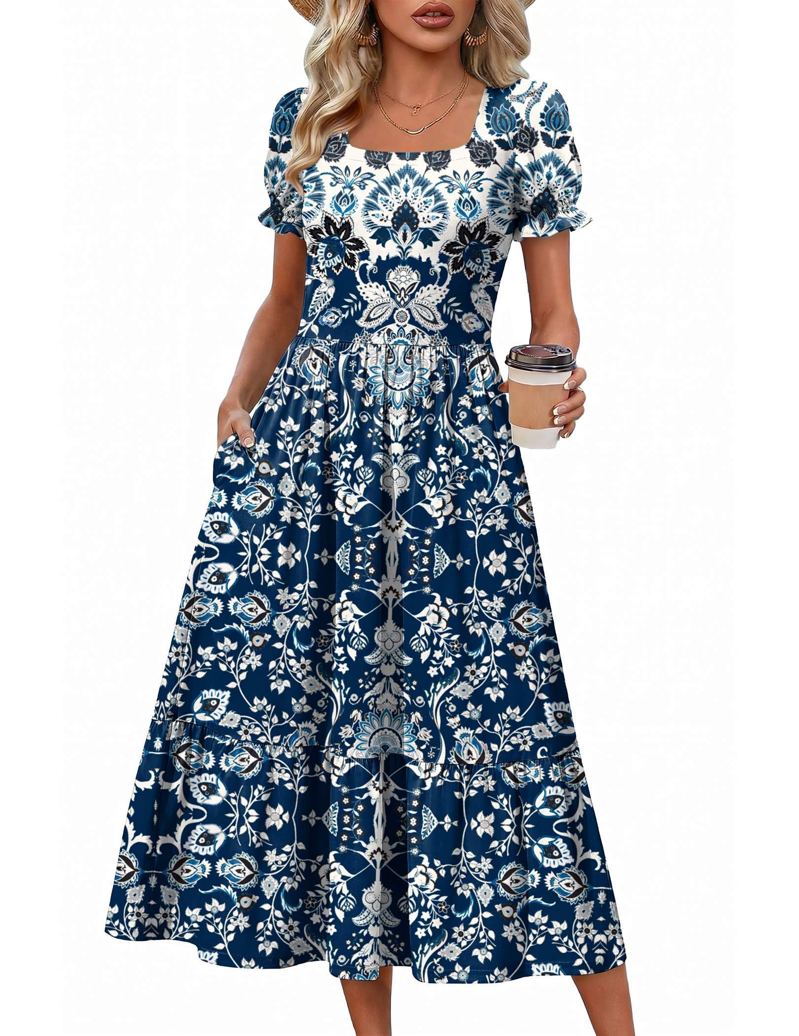 Zeagoo Summer Midi Dress
