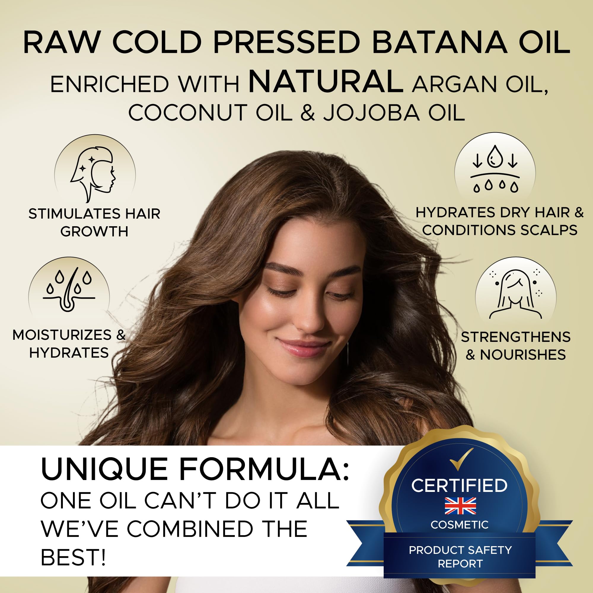 Prima Qualitas Raw Batana Oil for Hair Growth 200g, Certified Pure Natural Oil from Honduras, Enriched to Thicken Hair - Image 2