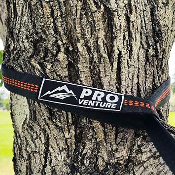 Hammock Straps and 2 Carabiners, 30+2 Loops, 1200lbs Breaking Strength (500lbs Rated) | 100% Non-Stretch, Lightweight, Portable Camping - Quick, Easy Setup | Heavy Duty + Tree Friendly