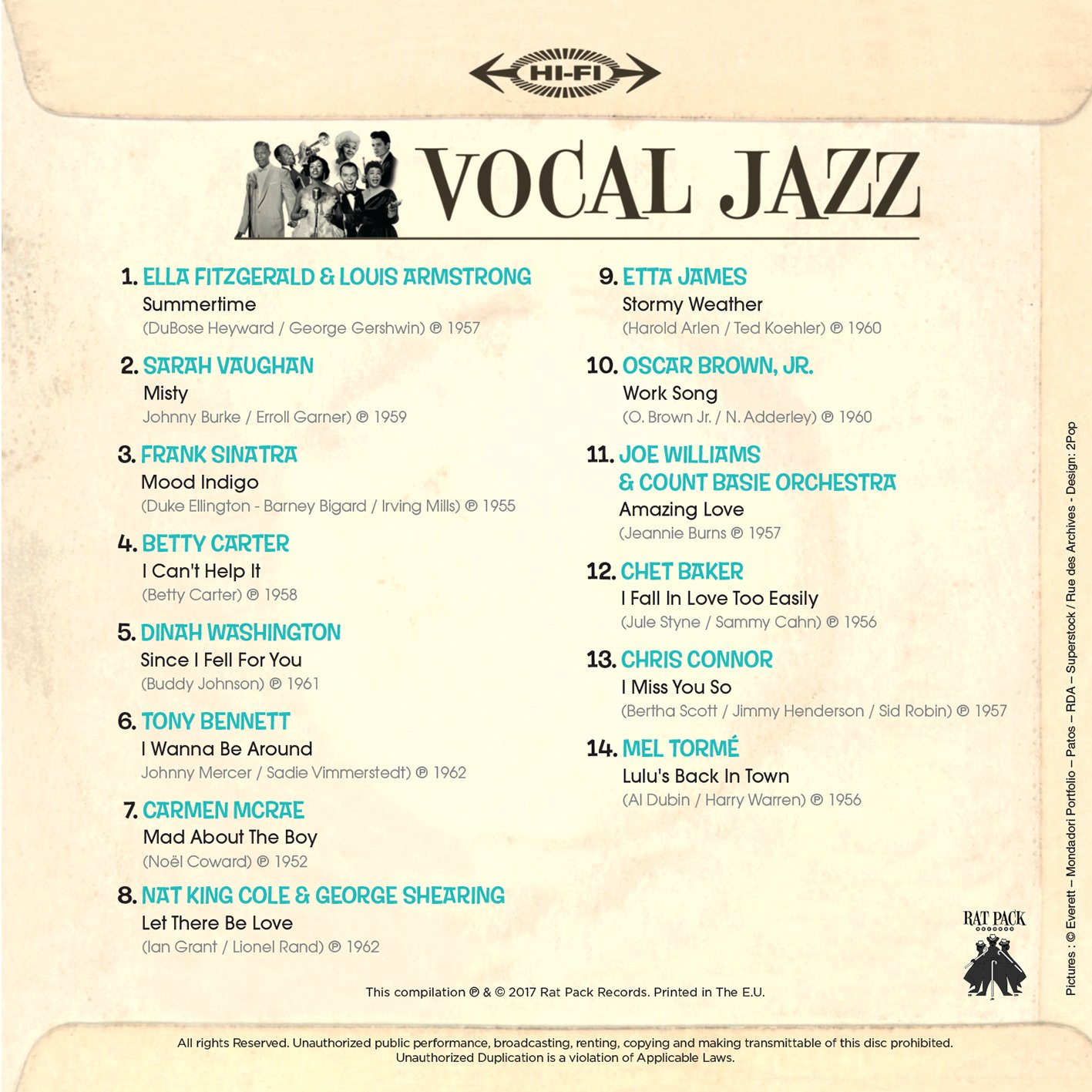 VOCAL JAZZ -LP+CD-