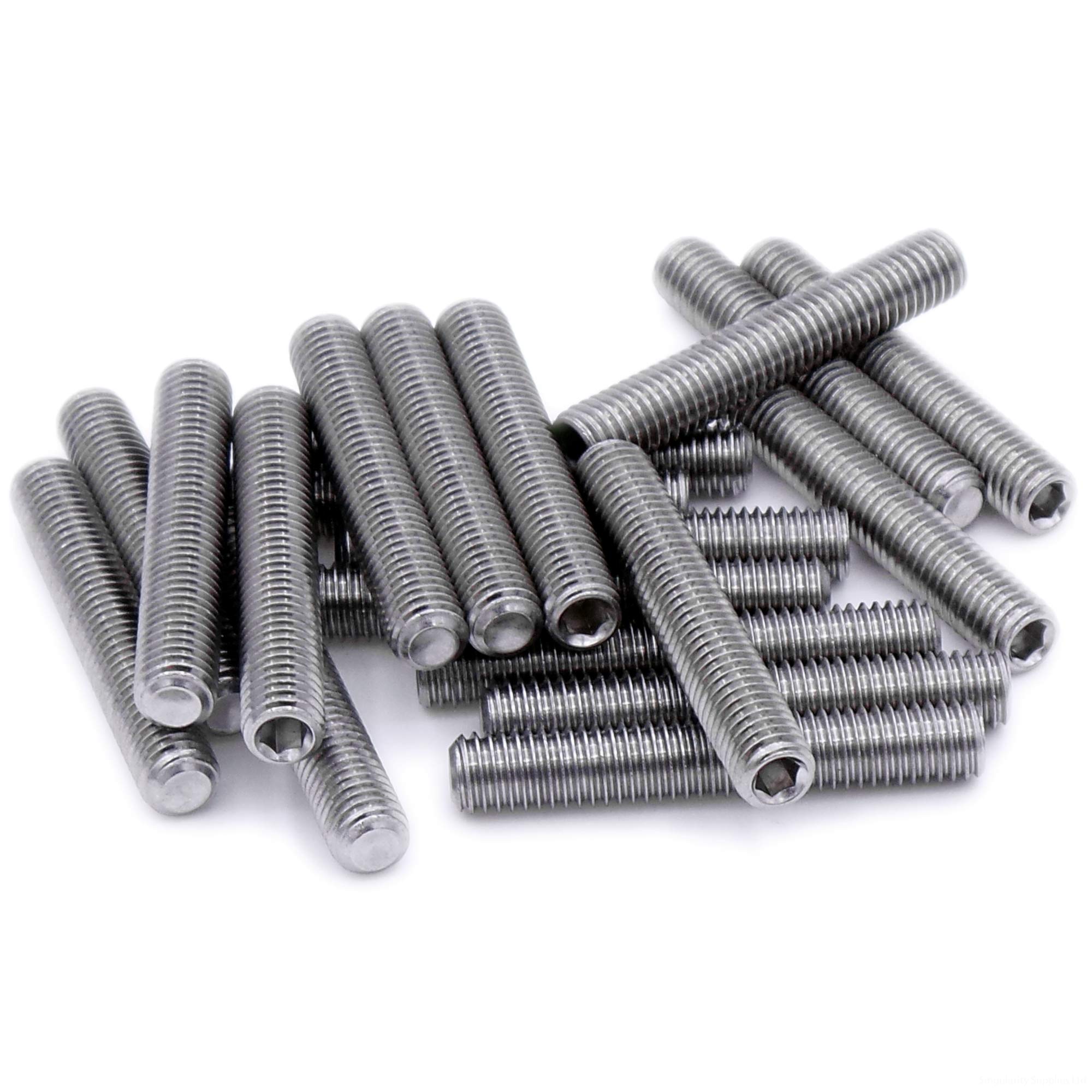 Singularity Supplies M5 (5Mm X 10Mm) Hex Socket Grub Screw (Cup Point) - Stainless Steel (A2) (Pack Of 20)
